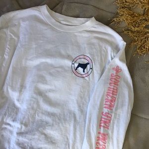 Southern girl prep shirt